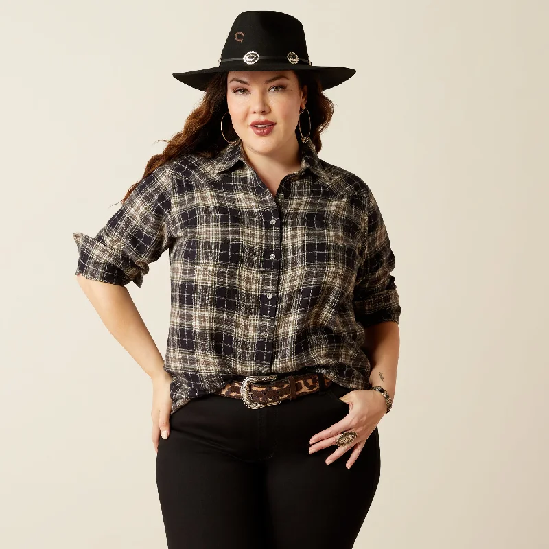 Women's Ariat REAL Billie Jean Button Down Shirt #10052770X-- Solid Color Striped Floral Women's Ariat REAL Billie Jean Button Down Shirt #10052770X-- Solid Color Striped Floral