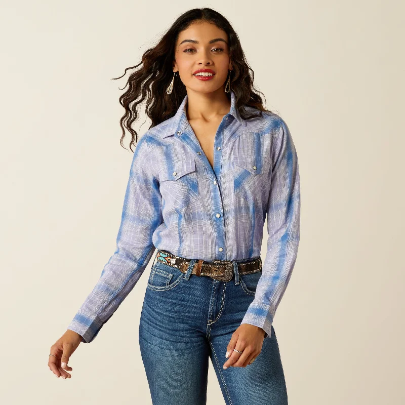 Women's Ariat Mystic Snap Front Shirt #10054778-- Front Pockets Side Pockets Patch Pockets Women's Ariat Mystic Snap Front Shirt #10054778-- Front Pockets Side Pockets Patch Pockets