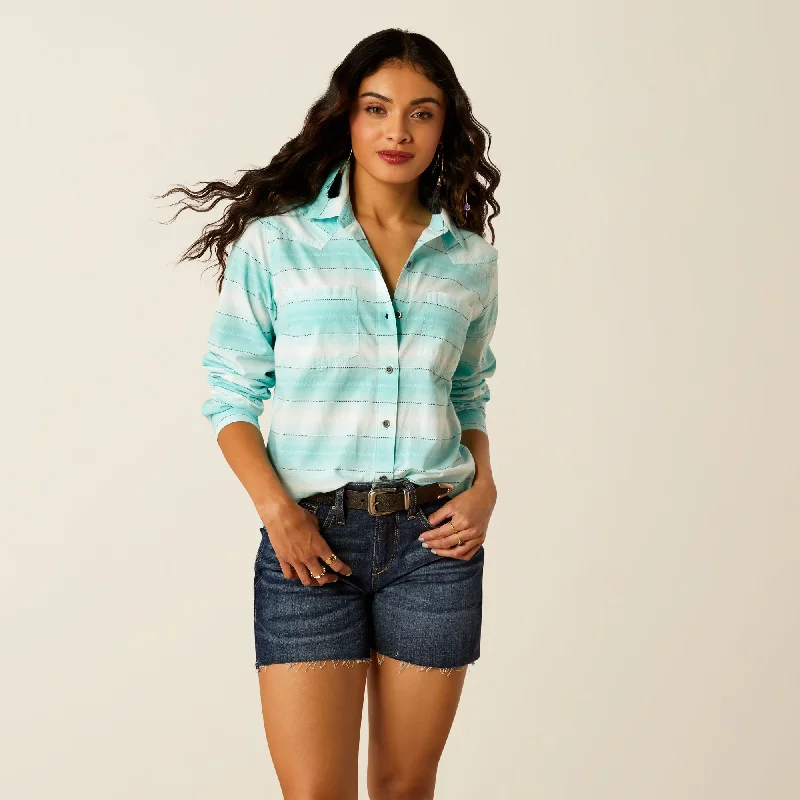 Women's Ariat REAL Billie Jean Button Down Shirt #10055216-- Elegant Classic Vintage Women's Ariat REAL Billie Jean Button Down Shirt #10055216-- Elegant Classic Vintage