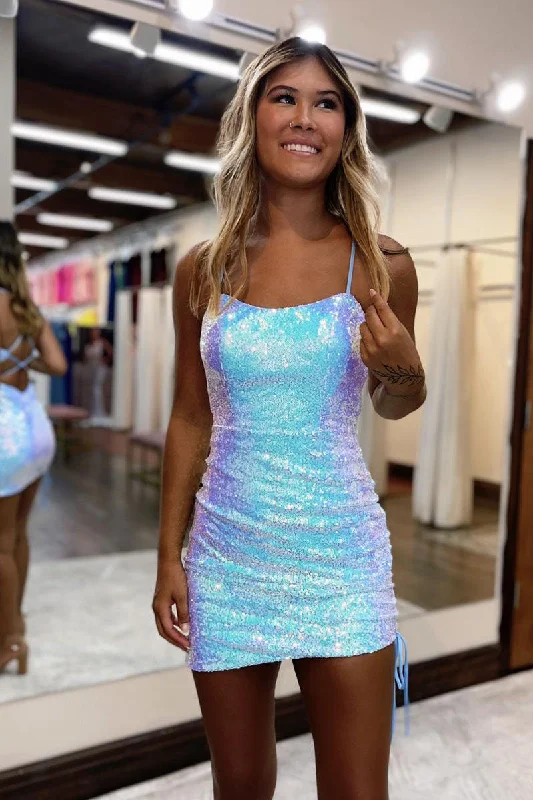 Sheath/Column Scoop Sequins Short Homecoming Dress Tight Graduation Dress QH2384 Tunics Solid Classic Sheath/Column Scoop Sequins Short Homecoming Dress Tight Graduation Dress QH2384 Tunics Solid Classic