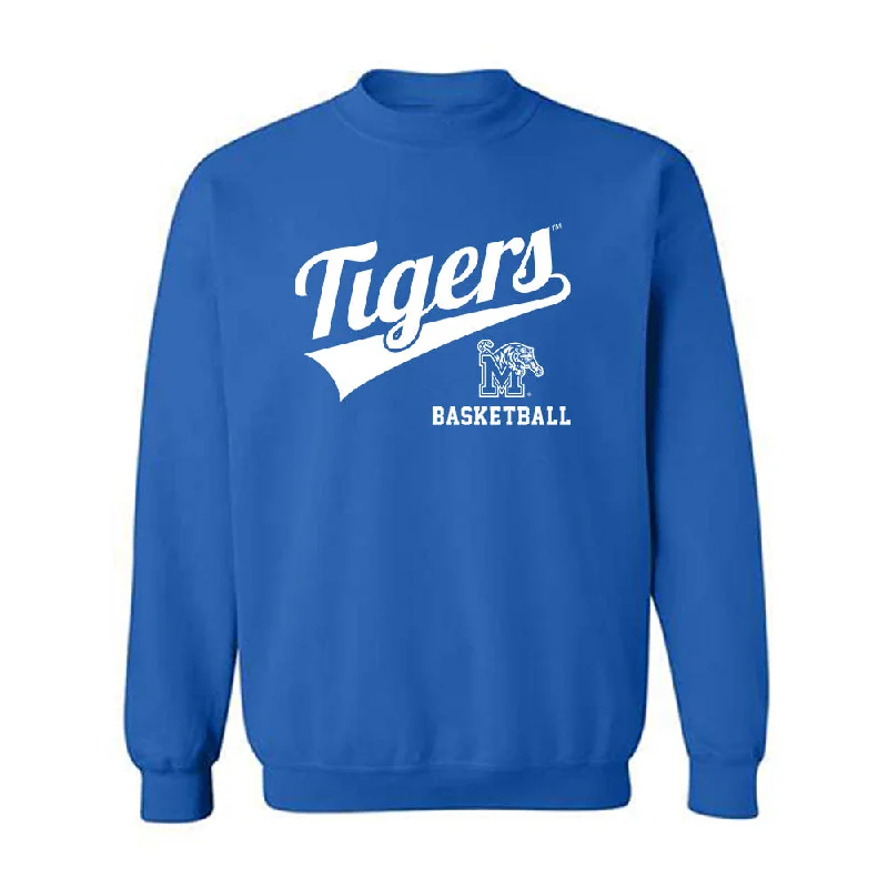 Memphis - NCAA Women's Basketball : Elauna Eaton - Classic Shersey Crewneck Sweatshirt Hoodie with Strings Custom Fit Adjustable