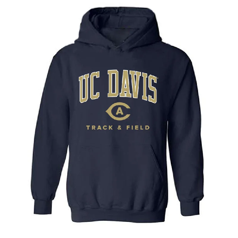UC Davis - NCAA Women's Track & Field : Chinyere Egbuziem - Classic Fashion Shersey Hooded Sweatshirt Hoodie with Crew Neck Simple Timeless UC Davis - NCAA Women's Track & Field : Chinyere Egbuziem - Classic Fashion Shersey Hooded Sweatshirt Hoodie with Crew Neck Simple Timeless