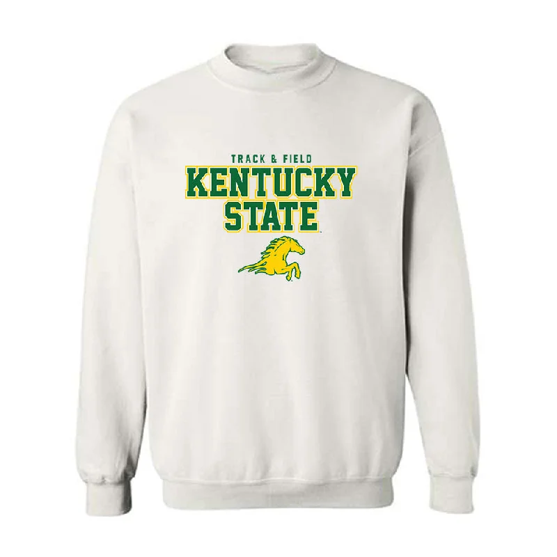 KYSU - NCAA Women's Track & Field : Anyia Martin - Classic Shersey Crewneck Sweatshirt Hoodie with Side Slits Relaxed Casual KYSU - NCAA Women's Track & Field : Anyia Martin - Classic Shersey Crewneck Sweatshirt Hoodie with Side Slits Relaxed Casual