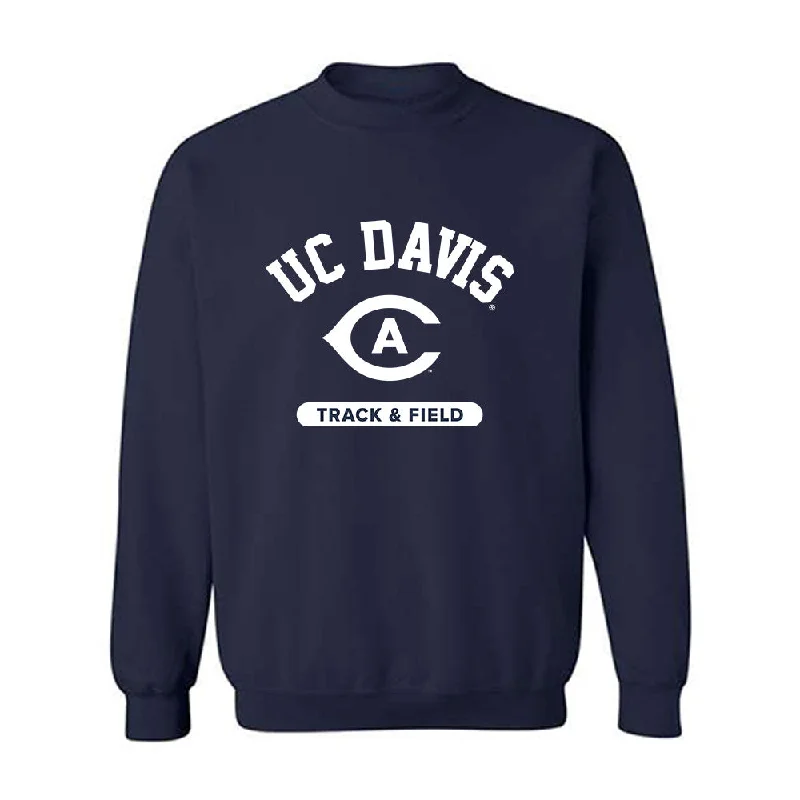 UC Davis - NCAA Women's Track & Field : Chinyere Egbuziem - Classic Shersey Crewneck Sweatshirt Hoodie with High Neck Warm Protective UC Davis - NCAA Women's Track & Field : Chinyere Egbuziem - Classic Shersey Crewneck Sweatshirt Hoodie with High Neck Warm Protective