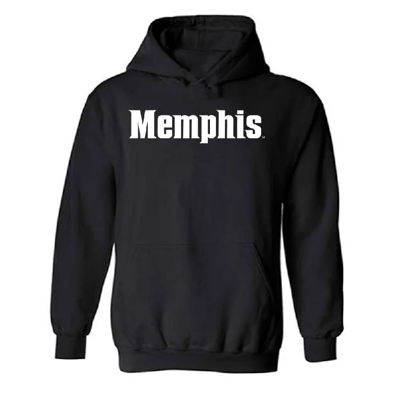 Memphis - NCAA Women's Basketball : Alasia Smith - Classic Fashion Shersey Hooded Sweatshirt Hoodie with Neon Bright Vibrant