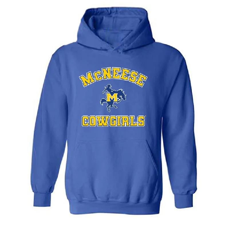 McNeese State - NCAA Women's Track & Field : Brianna Underwood - Classic Shersey Hooded Sweatshirt Hoodie with Elastic Cuffs Stretchable Comfortable McNeese State - NCAA Women's Track & Field : Brianna Underwood - Classic Shersey Hooded Sweatshirt Hoodie with Elastic Cuffs Stretchable Comfortable