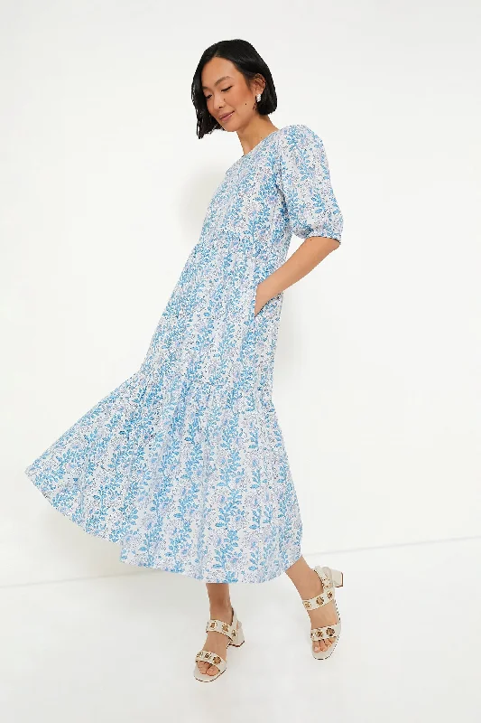 Exclusive Lavender and Cornflower Blue Gaia Dress Tunics Practical durable