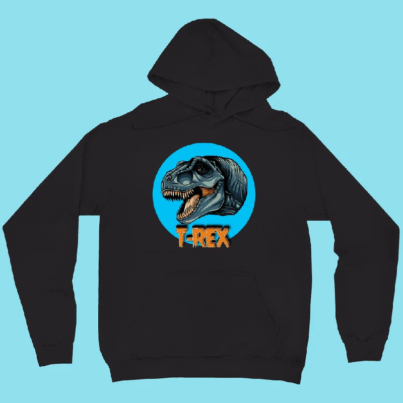 Women T-Rex Head Hoodie Hoodie with Zipper Versatile Modern