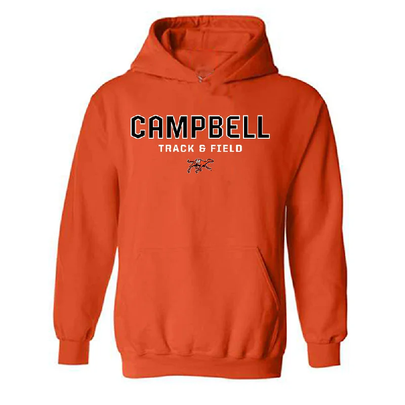 Campbell - NCAA Women's Track & Field : Chloe Soorus - Classic Shersey Hooded Sweatshirt Hoodie with Front Slit Layering Stylish Campbell - NCAA Women's Track & Field : Chloe Soorus - Classic Shersey Hooded Sweatshirt Hoodie with Front Slit Layering Stylish