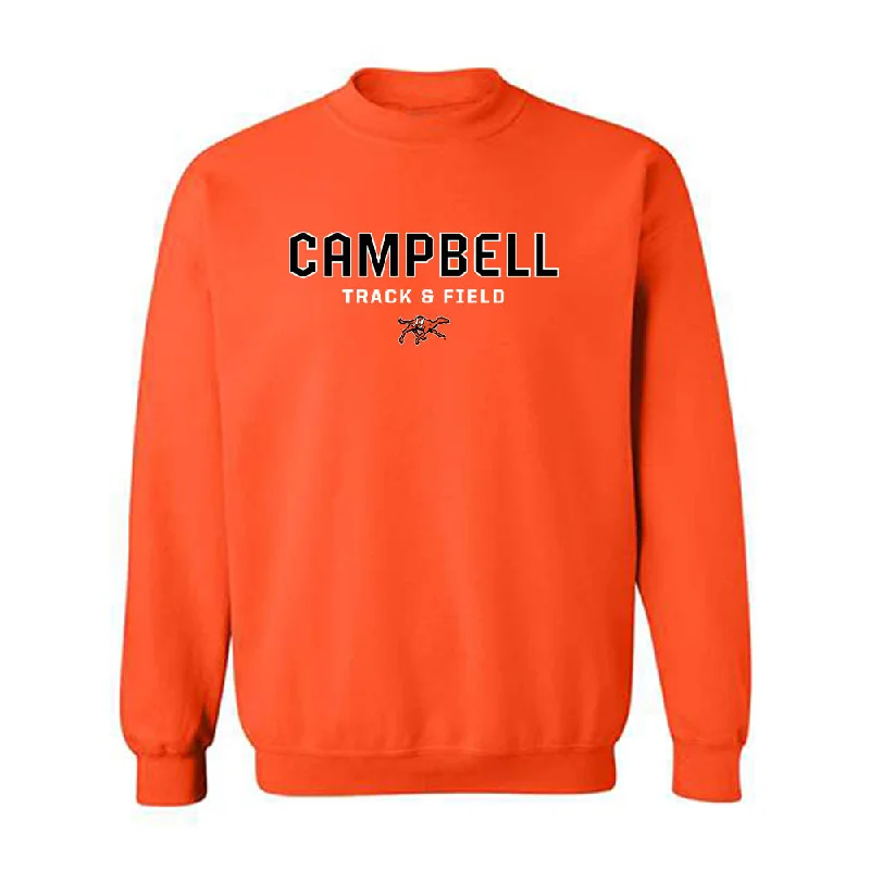 Campbell - NCAA Women's Track & Field : Chloe Soorus - Classic Shersey Crewneck Sweatshirt Hoodie with Back Slit Movement Comfort Campbell - NCAA Women's Track & Field : Chloe Soorus - Classic Shersey Crewneck Sweatshirt Hoodie with Back Slit Movement Comfort