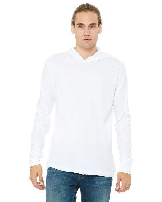 Bella + Canvas Unisex Jersey Long-Sleeve Hoodie 3512 Hoodie with Tied Waist Feminine Flattering Bella + Canvas Unisex Jersey Long-Sleeve Hoodie 3512 Hoodie with Tied Waist Feminine Flattering