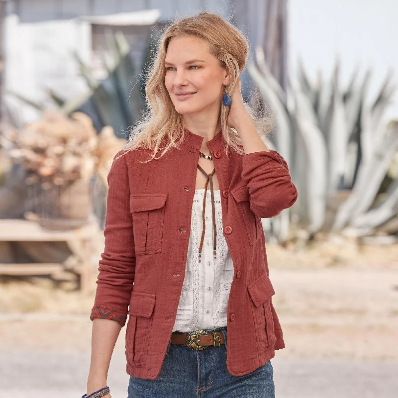 Presley Refined Jacket Chenille Jacket Brocade Jacket Lace Jacket