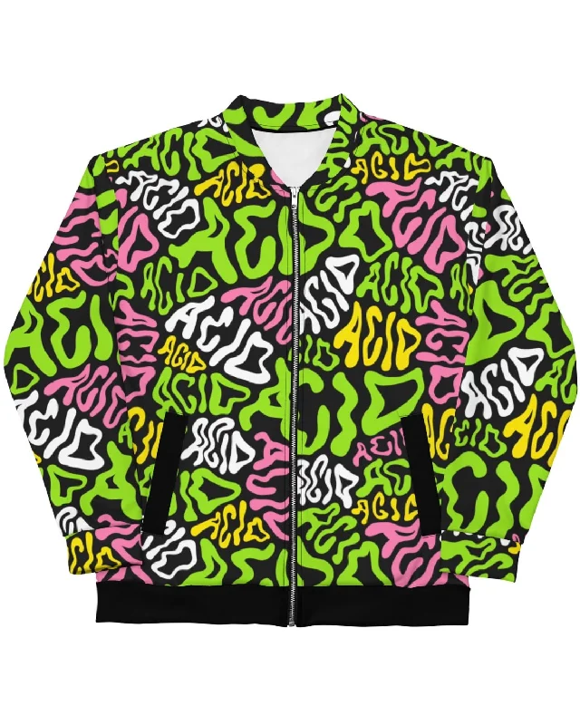 Candy Acid Jacket Bomber Jacket Anorak Windbreaker