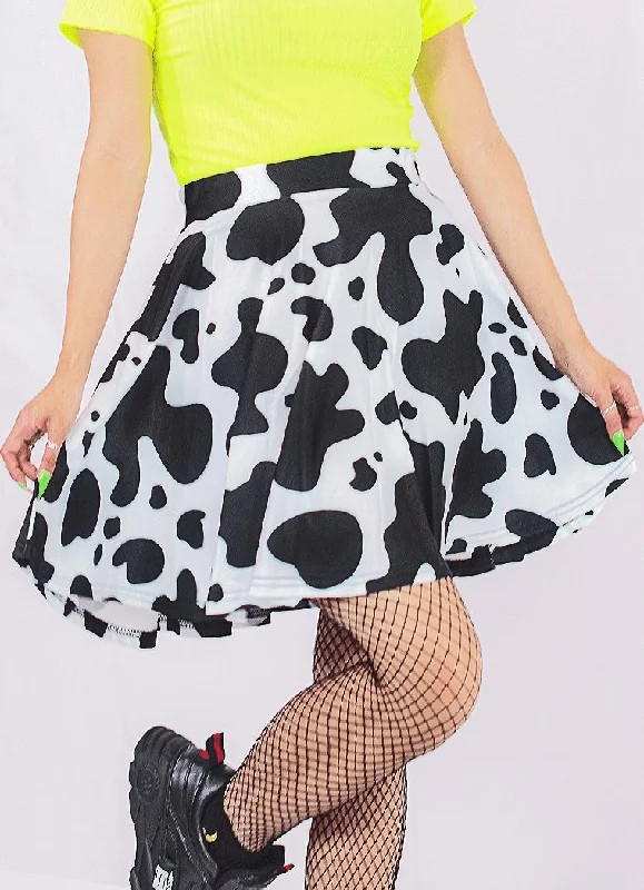 Cow Pattern Skirt summer skirt style